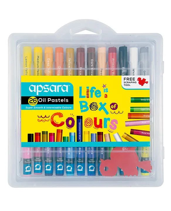 Apsara 26 Shades Oil Pastels